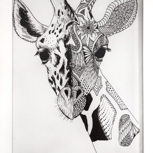 Mandala Giraffe